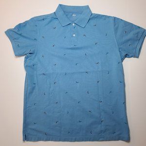 Men's Uniqlo Pique Polo Shirt